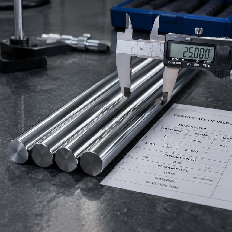 Grinding — Bright Steel | Aktif Çelik