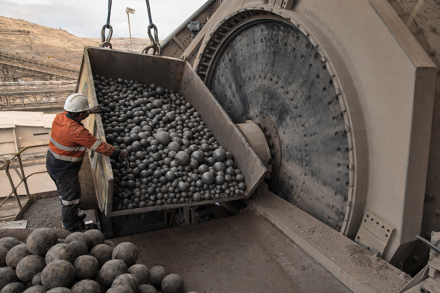 Ball Mill Charging