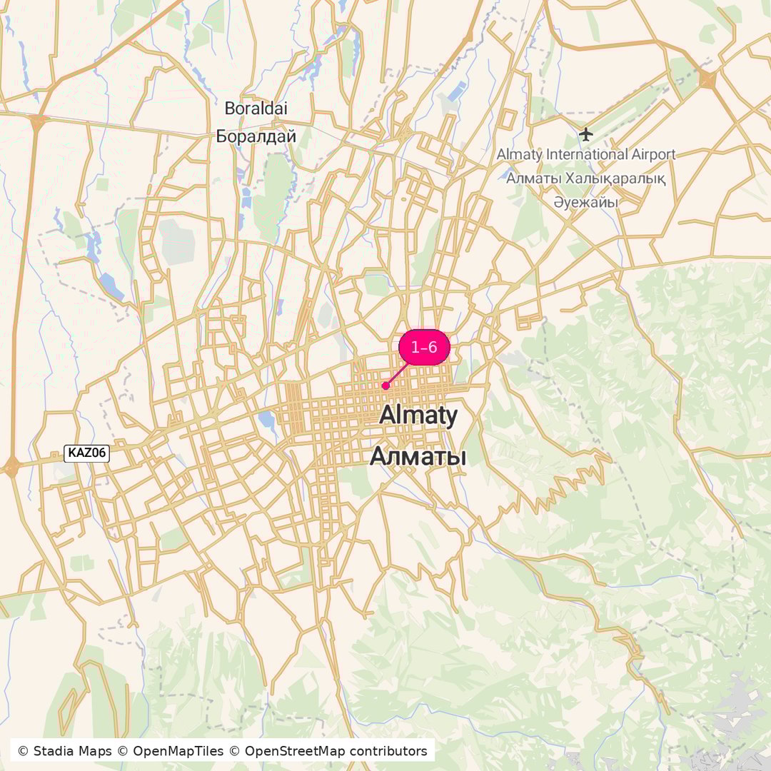 Itinerary route map for Alpine Reverie