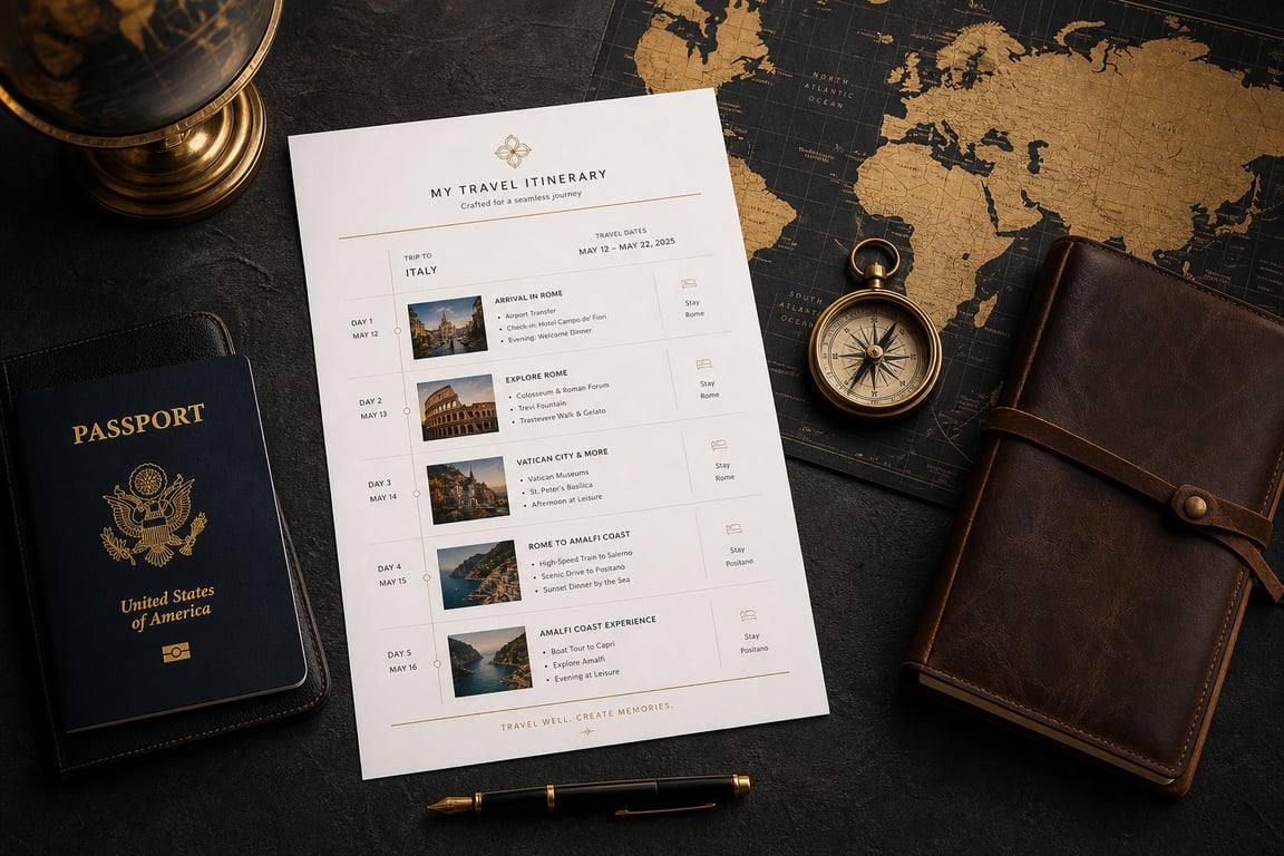 How Begovo Builds a Custom Itinerary Step by Step