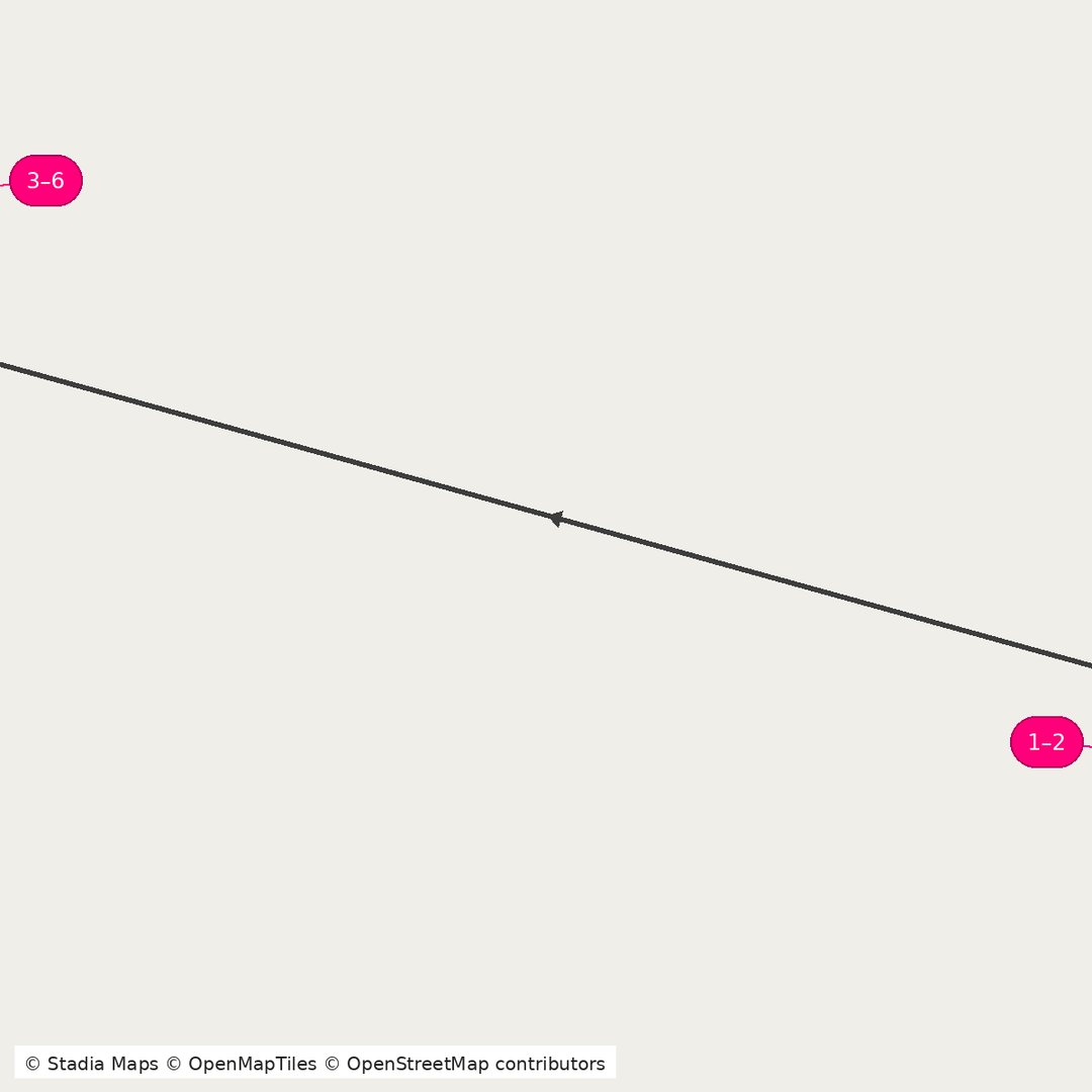 Itinerary route map for Poolside Bliss & Island Spirit