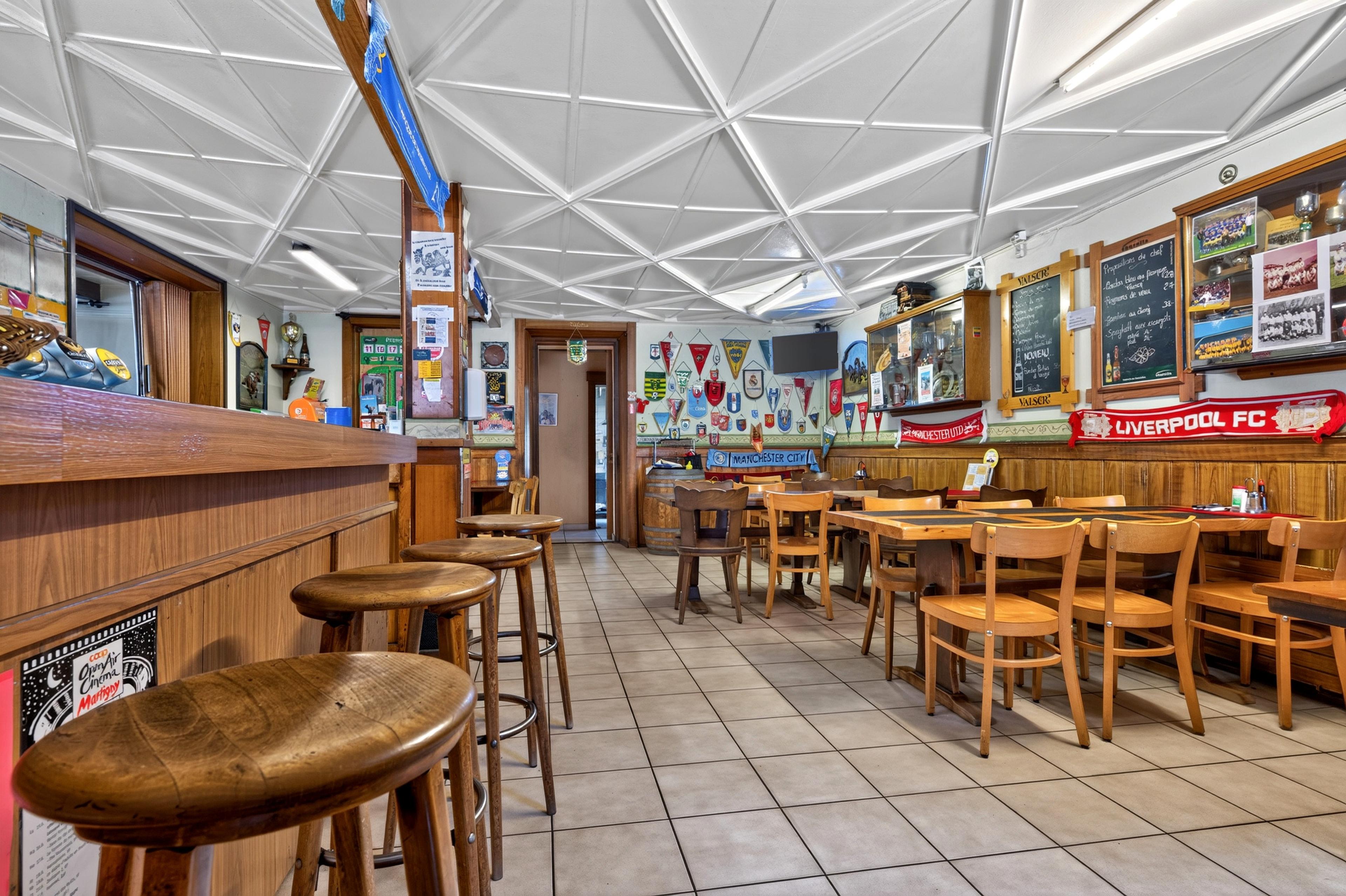 Intérieur du restaurant