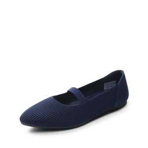 DREAM PAIRS Women   s Comfortable Knit Mary Jane Flats