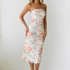 Magic Muse Strapless Mini Dress Peach