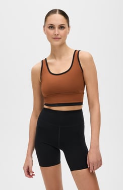 Lisse Bra Chestnut/Black - chestnut with black trim / XL