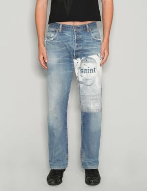 Saint' Jeans in Light Blue