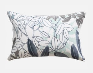 QE Home Hideaway Pillow Sham, Botanical, Blue, King