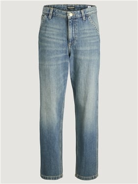 Jack & Jones Junior Chris Worker Jeans - Blue Denim - 12Y