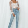 Malibu Sunset Top White