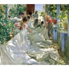 Mending the Sail - Joaquin Sorolla y Bastida