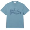 Lacoste Crocodile Graffiti S/S Tee Blue
