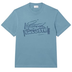 Lacoste Crocodile Graffiti S/S Tee Blue