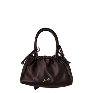 Damson Madder Frilly Alani Bag Coffee Bean Satin