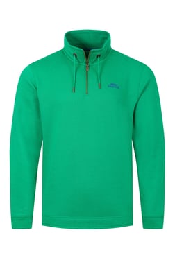 Weird Fish Brampton 1/4 Zip Sweatshirt Heritage Green Size 3XL