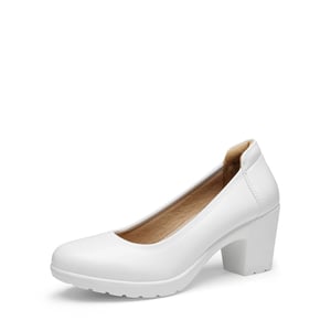 DREAM PAIRS  Stand All Day Pumps  Edena Chunky Low Block Heel Pumps