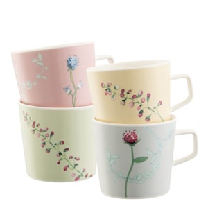 Aynsley Camille Pastle Set of 4 Mugs - Extra 25% off with LC25
