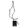 Aries Croc Studded Card Holder Black