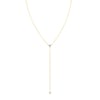Trinity Y Necklace 14K