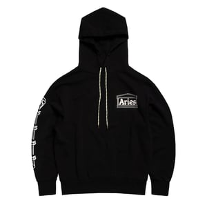 Aries Column Hoodie Black