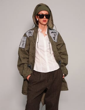Night Vision Parka with 'Saint' Patch