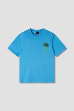 Stranger Tee (Gulf Blue) - XXL