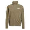 Adidas Terrex Essential Full Zip Fleece Olive Strata