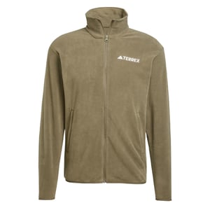 Adidas Terrex Essential Full Zip Fleece Olive Strata