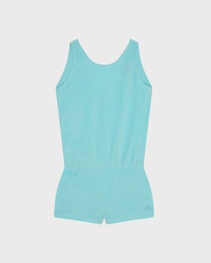Vilebrequin - Girls Terry Playsuit Solid - Playsuit - Gaby - Blue - Size 12