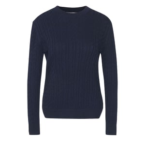 Barbour Womens Hartland Crew Knitted Jumper Navy