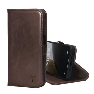 iPhone 16e Leather Case - Dark Brown