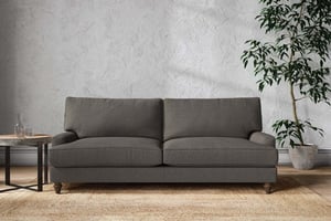 nkuku Marri Sofa | Make To Order | Grand | Brera Linen Granite