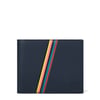 Paul Smith Leather Compact Billfold Wallet Navy