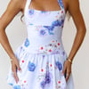 Lover’s Lane Mini Dress Blue