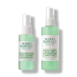 Facial Spray With Aloe, Cucumber & Green Tea Duo 2 Oz & 4 Oz - 2 pcs