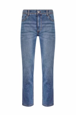 Weird Fish Eddie Straight Leg Denim Jeans Indigo Size 40