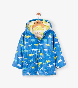 Colour Changing Dinosaur MÃ©nagerie Raincoat