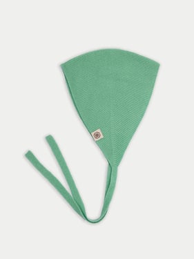 Cashmere Bonnet For Woman - One Size / zephyr green / AK0238-0866/0000