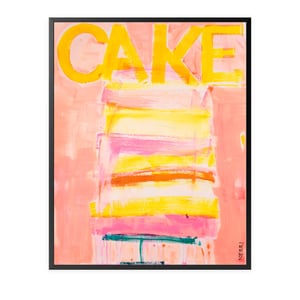 Great Cake Art Print