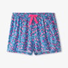 Women's Garden Flowers Polyknit Pajama Shorts