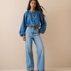 Blue Denim Carter Blouse