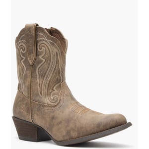 Crush by Durango® Women's Distressed Shortie Western Boot