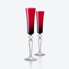 Mille Nuits Flutissimo Flutes - Red | Baccarat