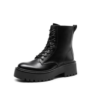 DREAM PAIRS Chunky Non Slip Combat Ankle Boots