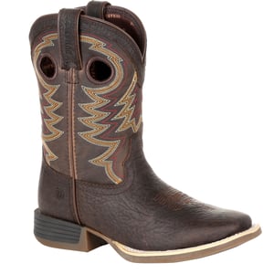 Durango® Lil' Rebel Pro Big Kid's Brown Western Boot