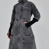 AKIRA Vortex Denim Trench Coat | Size Medium