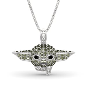 Jeulia "Baby Master" Sterling Silver Necklace