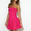 Looking Luxe Mini Dress Pink