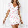 Wildflower Secrets Mini Dress White
