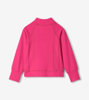 Girls Pink Yarrow Active Jacket