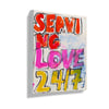 Love Served Here Mini Canvas